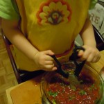 Br chopping his salsa